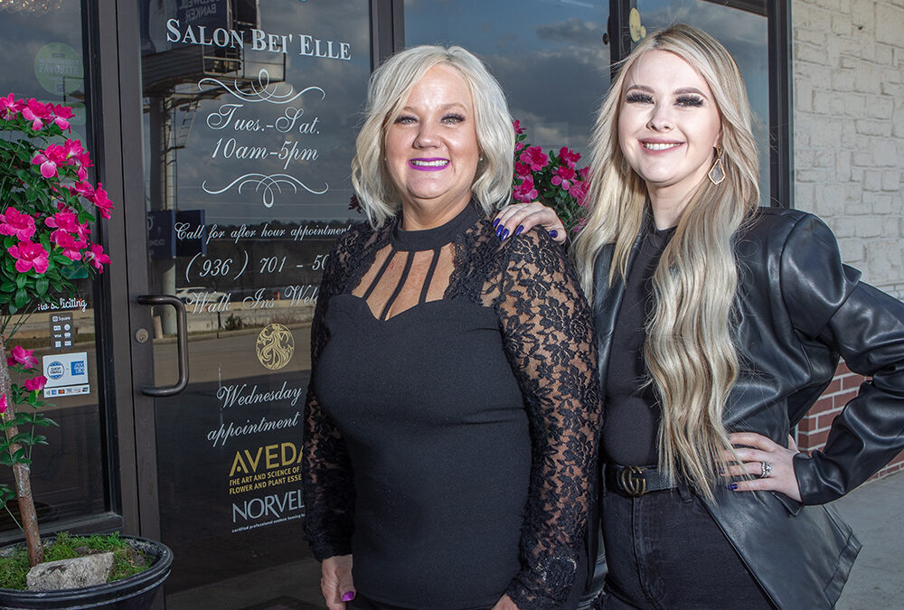 Salon Bei’ Elle Open House Raising a Hand for Rhett