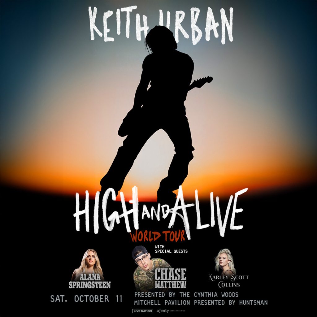 Keith Urban High and Alive World Tour