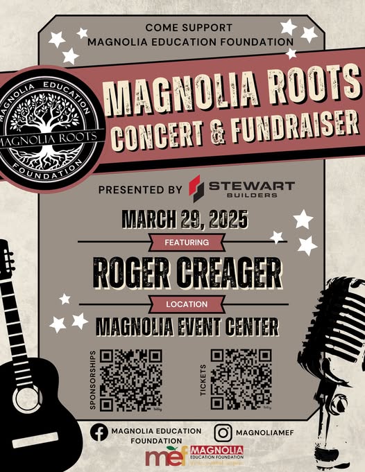 Magnolia Roots Concert and Fundraiser with Roger Creager