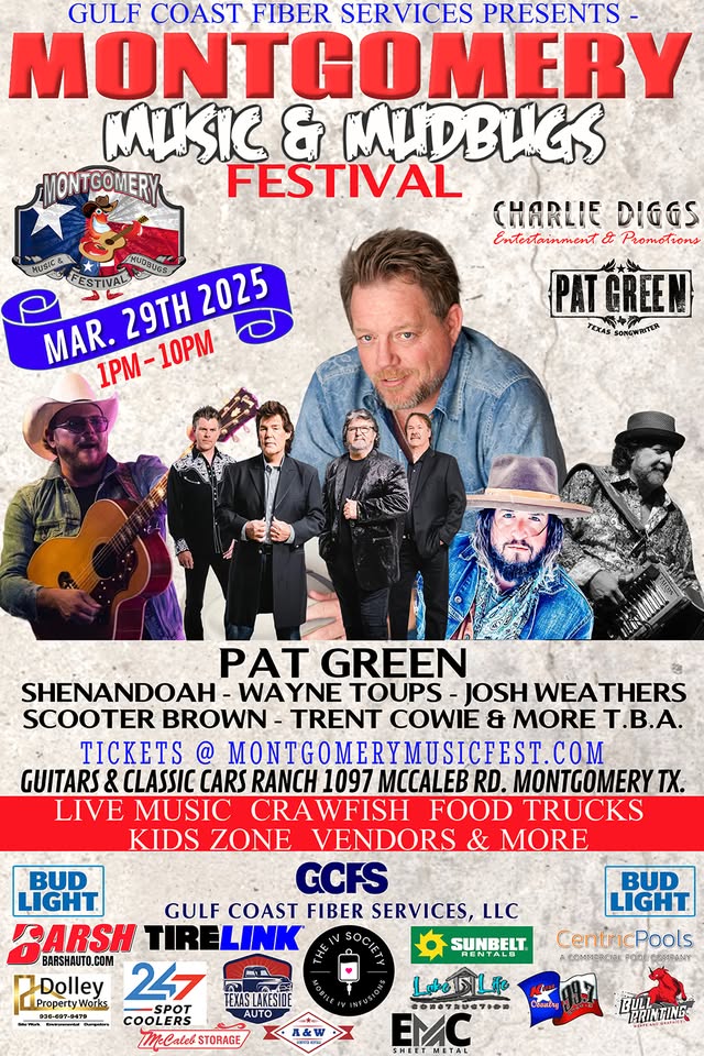 Montgomery Music and Mudbugs Festival