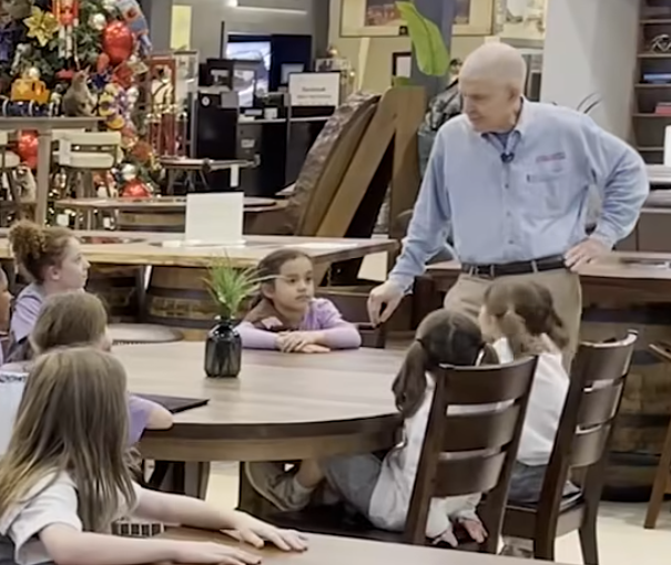 Hundreds of Greater Houston Area Girl Scouts Test Their Sales Skills and Sell Cookies to Mattress Mack at Gallery Furniture